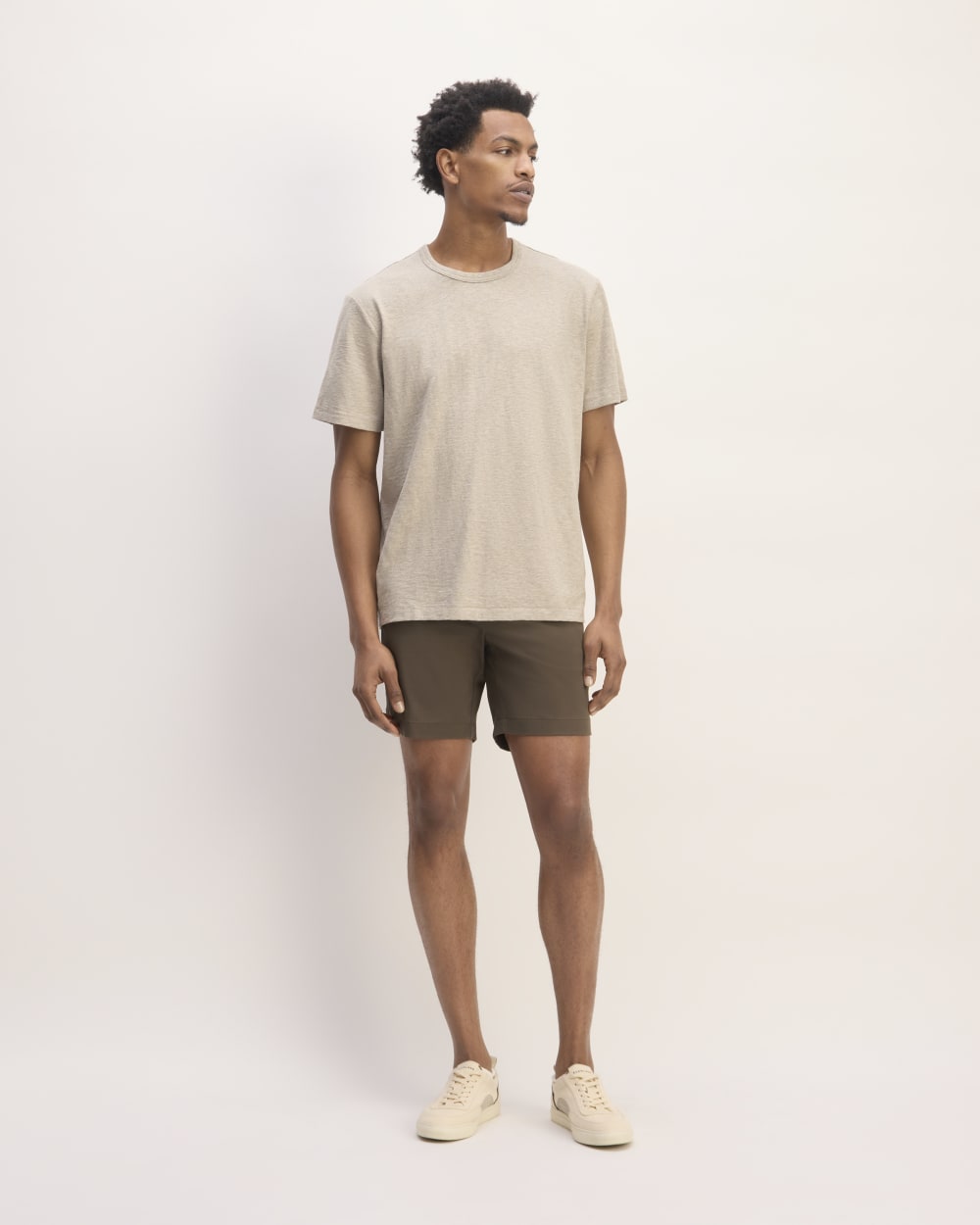 The 7 Slim-Fit Performance Chino Short | Carob - Image 3