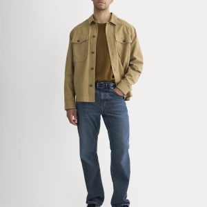 Straight-Leg Stretch Jean | Dark Indigo