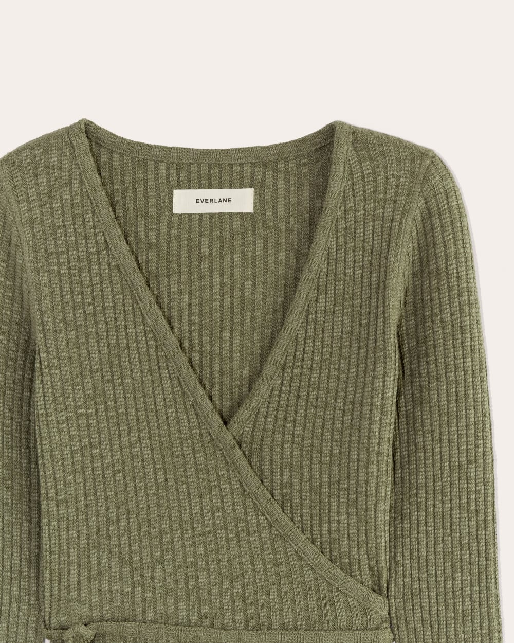 The Cozy Rib Wrap Top | Kalamata - Image 6