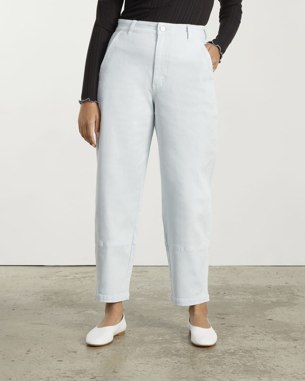 The Utility Barrel Pant | Sky Blue | Tall - Image 4