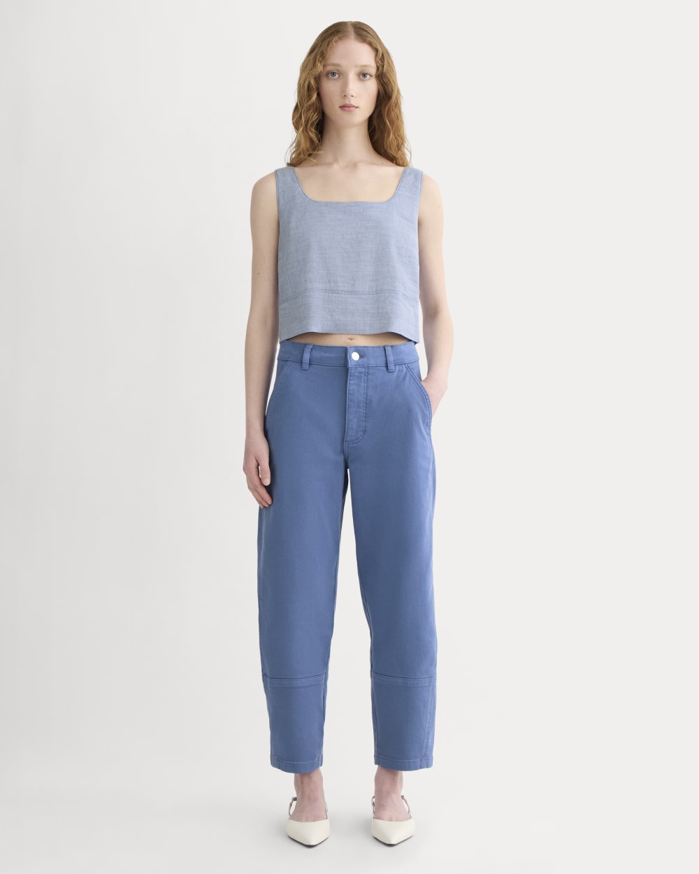 The Utility Barrel Pant | Cornflower Blue | Regular
