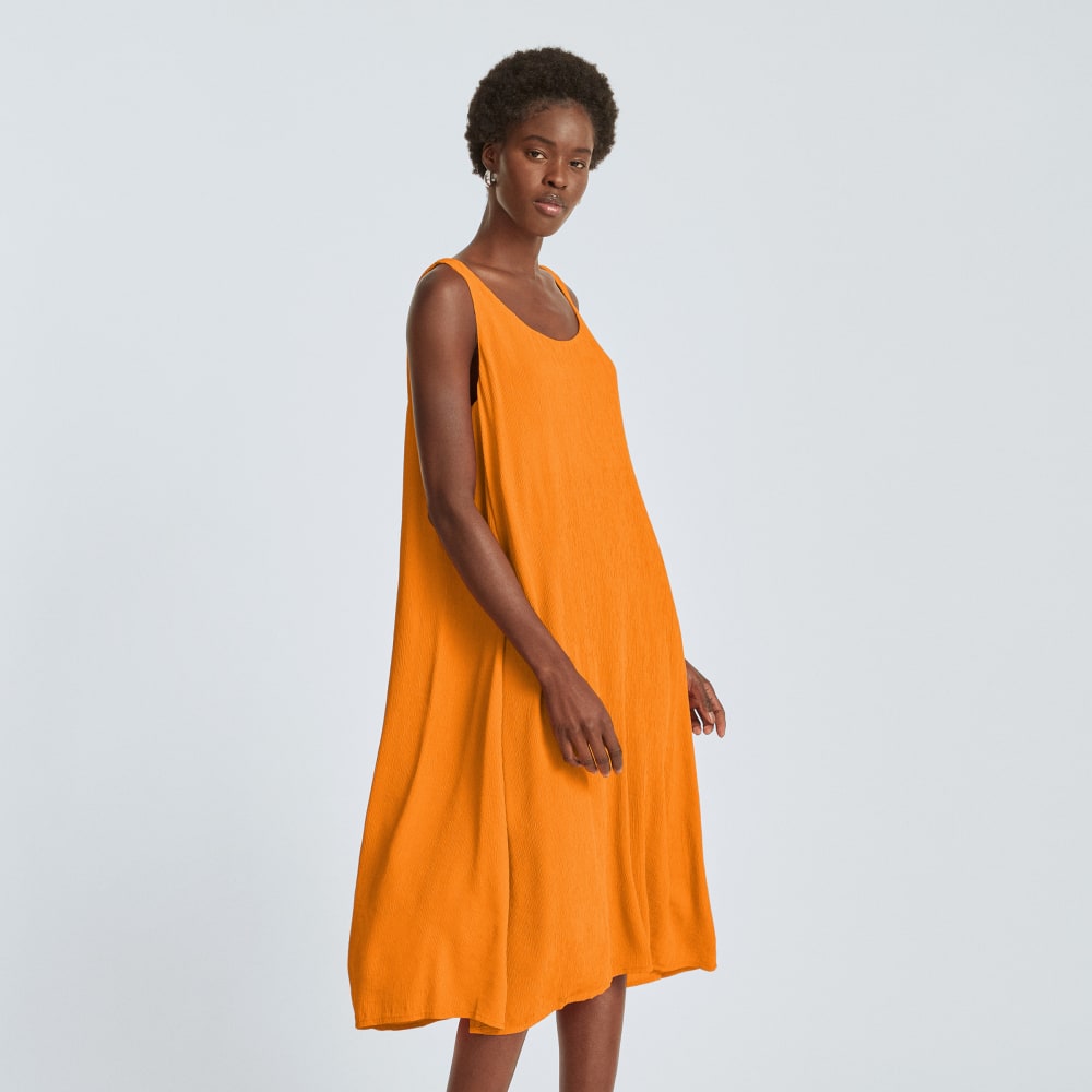 The Naia? Ripple Tank Dress | Turmeric - Image 5