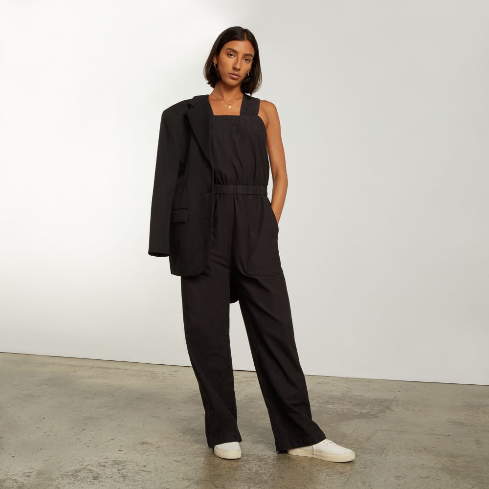 The Fatigue Apron Jumpsuit | Black - Image 4