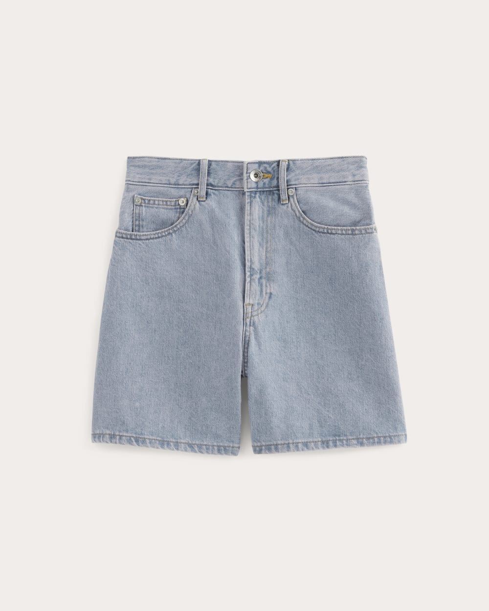 The A-Line Denim Short | Light Indigo - Image 2