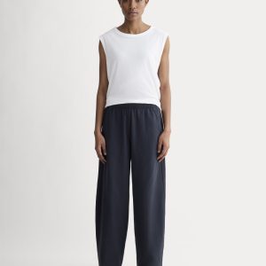 The Off-Duty Barrel Pant | Navy