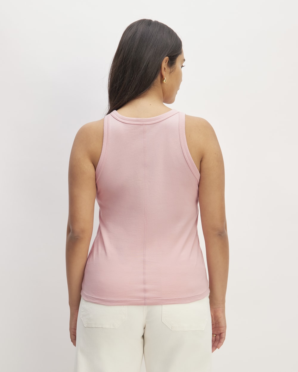 The Tank in Essential Cotton | Rose Pink - Image 4