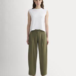 The Everywhere Pant in Stretch Linen | Kalamata