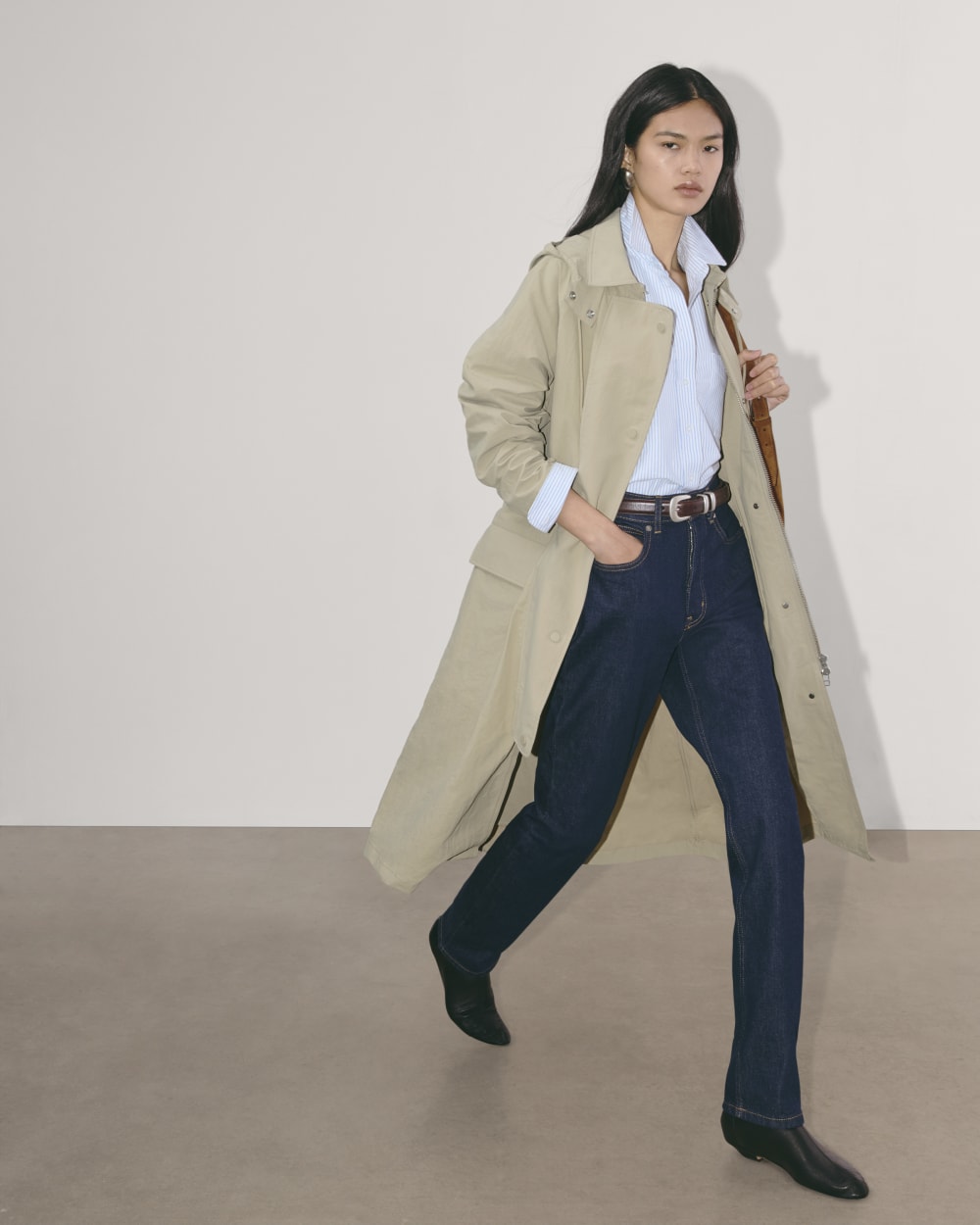 The Oversized Anorak | Trench Coat Khaki - Image 6