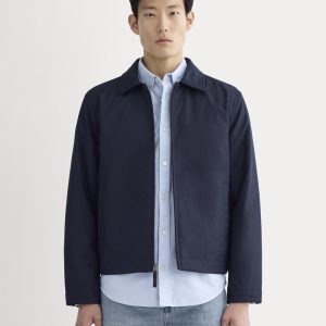 The Filled Harrington Jacket | Deep Navy