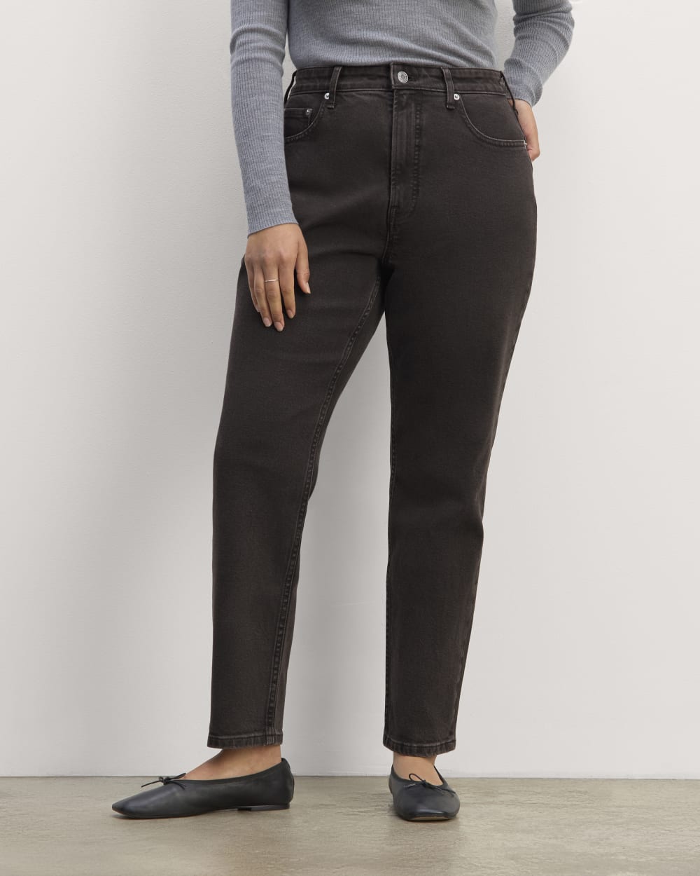 The Cheeky Hourglass Jean | Washed Black | 26.5 Inseam - Image 3