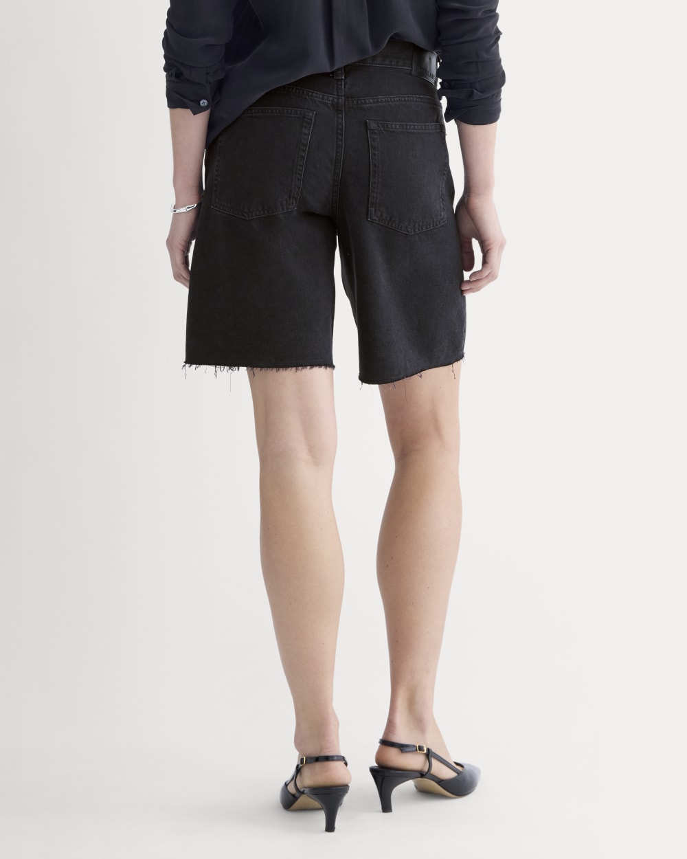 The OG Baggy Jean Short | Washed Black - Image 5