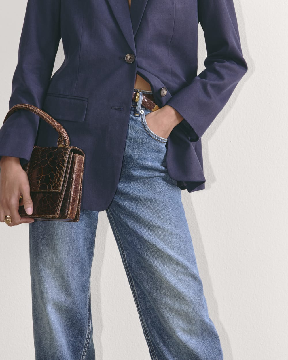 The Way-High® Jean | Mid Indigo | 29.5 Inseam - Image 4