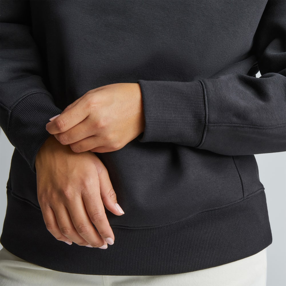 The ReTrack Oversized Crew | Black - Image 5