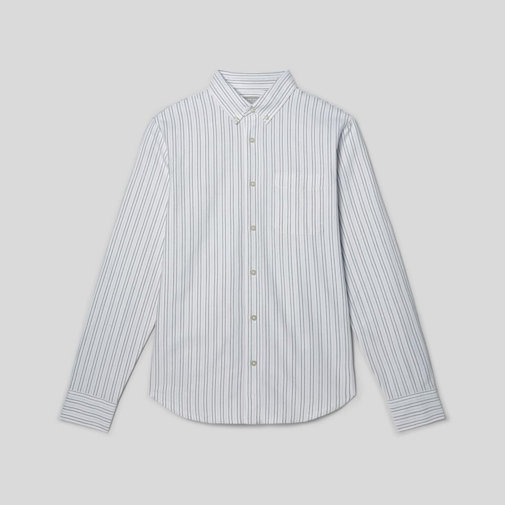 The Classic Oxford Shirt | Canvas / Mauve / Chocolate | Standard - Image 2