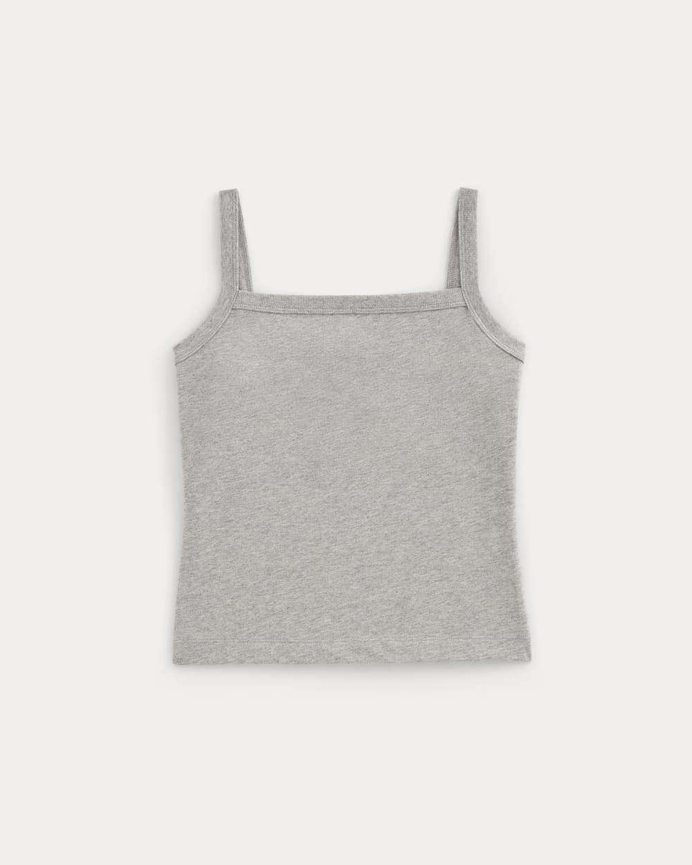 The Essential Square-Neck Tank | Heathered Grey - Image 2