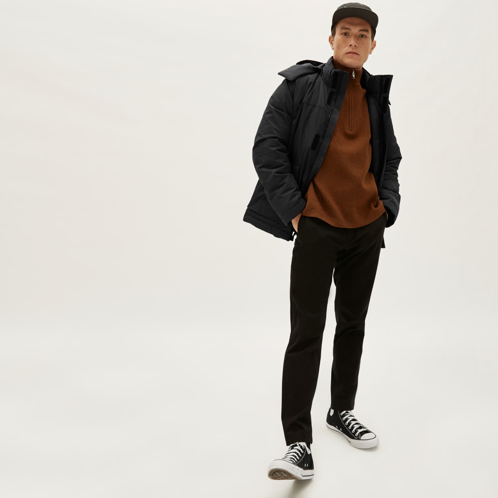The ReNew Short Parka | Black - Image 2