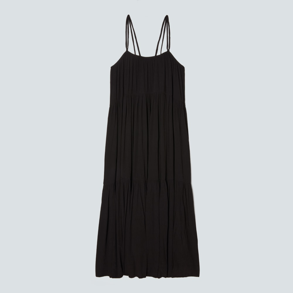 The Naia? Ripple Tiered Maxi Dress | Black - Image 2