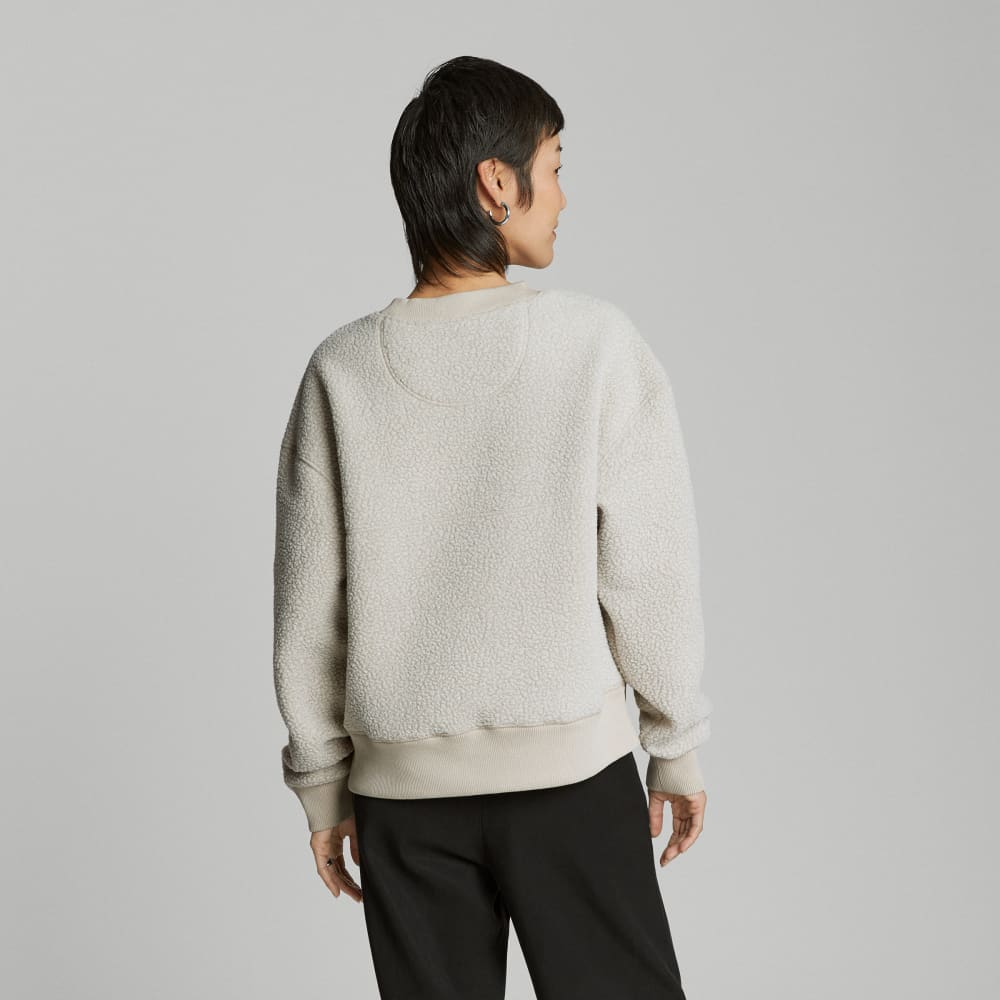 The ReNew Teddy Oversized Crew | Oat - Image 3