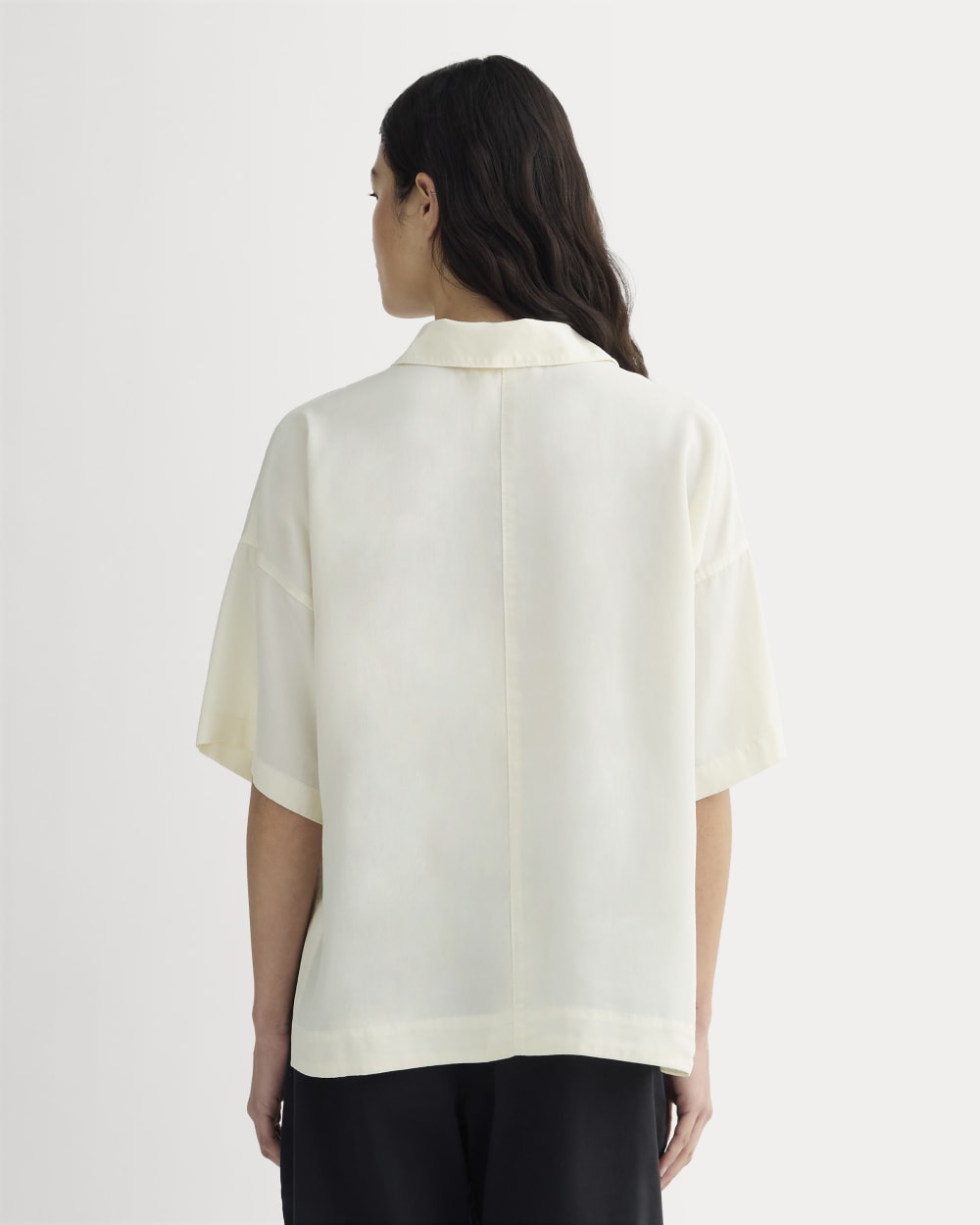 The Short-Sleeve Square Shirt in Butterlite | Bone - Image 5