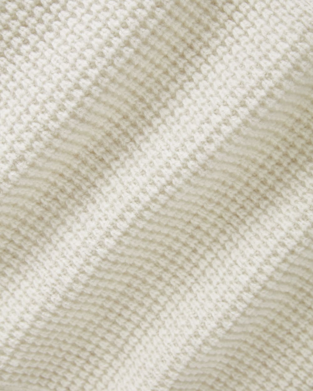 The Felted Merino Waffle-Knit Scarf | Heathered Oat - Image 5