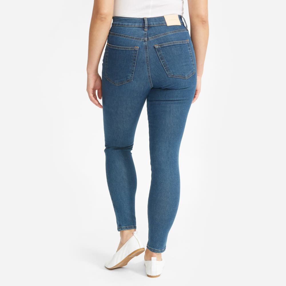The Authentic Stretch High-Rise Skinny | Mid Blue | 26.5 Inseam - Image 15