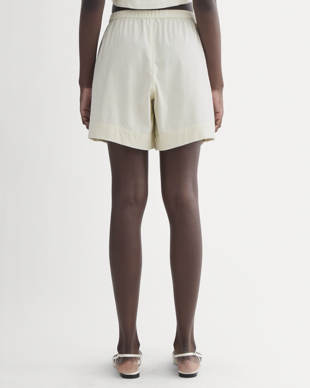 The Seersucker Pull-On Short | Bone - Image 5