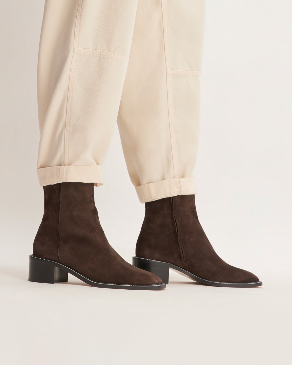 The City Boot | Dark Brown Suede - Image 3