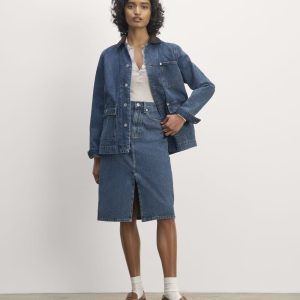 The Mid-Way Skirt | Deep Atlantic