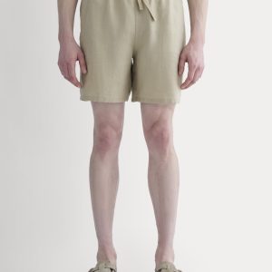 The Linen Easy Short | Trench Coat Khaki