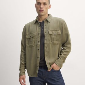 The Utility Shirt Jacket in Buttersoft | Kalamata