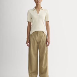 The Low-Rise Chino | Ash Brown