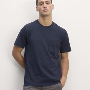 The Premium-Weight Pocket Tee | Uniform | Navy