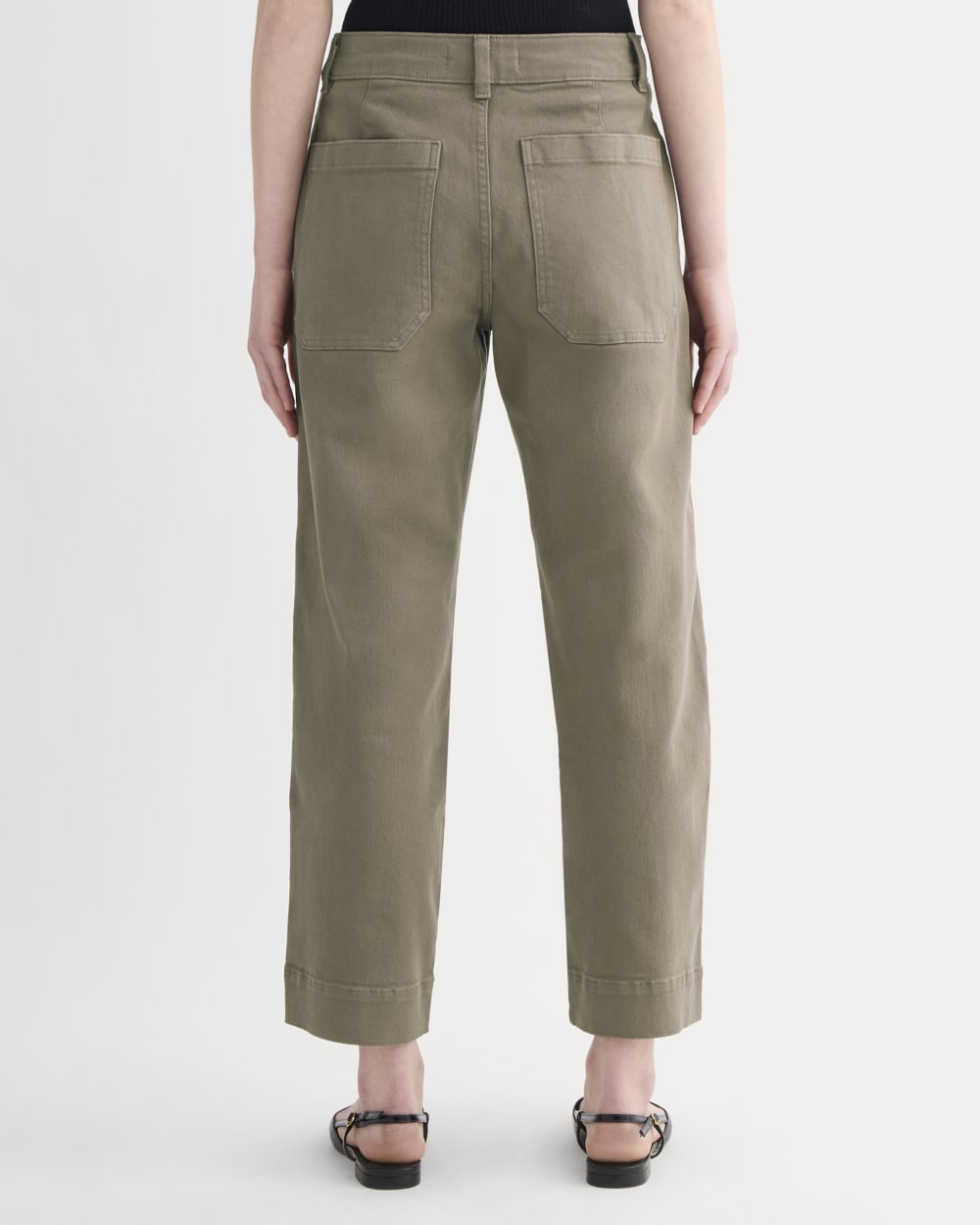 The Utility Straight-Leg Pant | Taupe | 26.5 Inseam - Image 5
