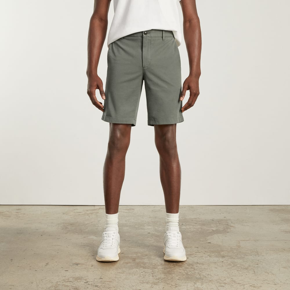 The 9 Slim-Fit Performance Chino Short | Pewter Green - Image 2
