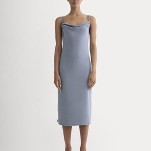 The Tank Midi Dress in Butterknit | Blue Dusk