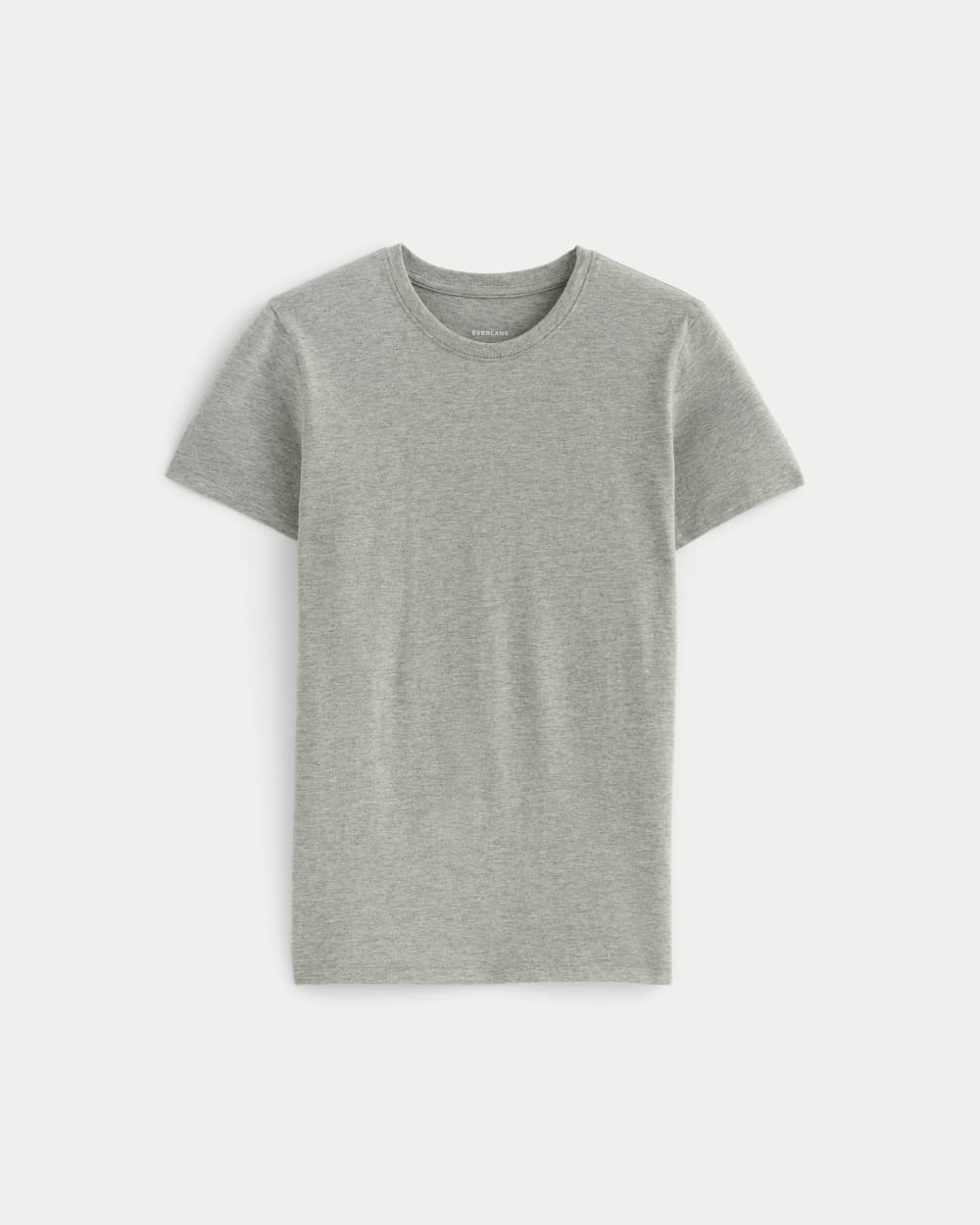 The Slim Crew in Essential Cotton | Heathered Grey - Image 2