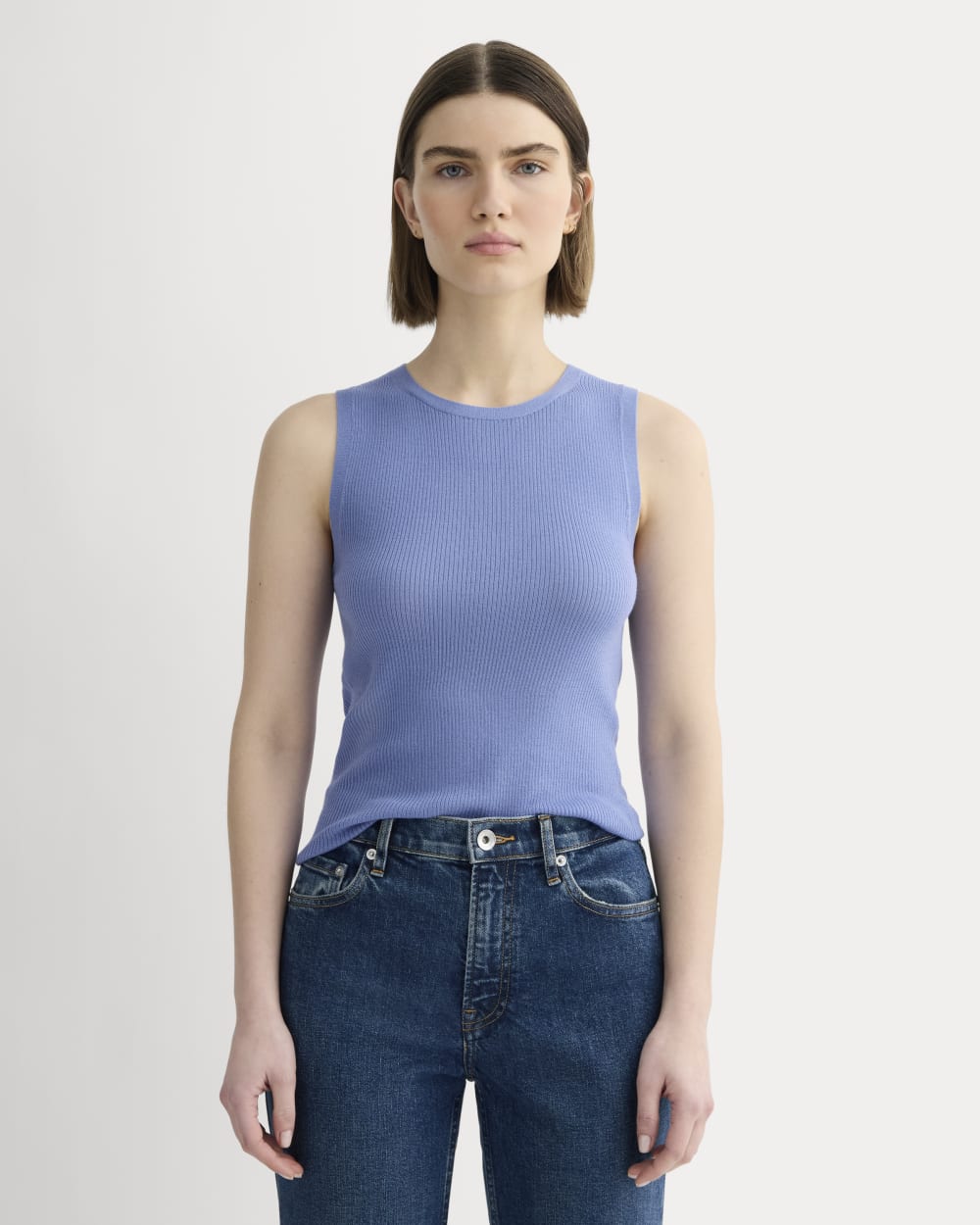 The Tank in Ultrasoft Merino | Bluebell