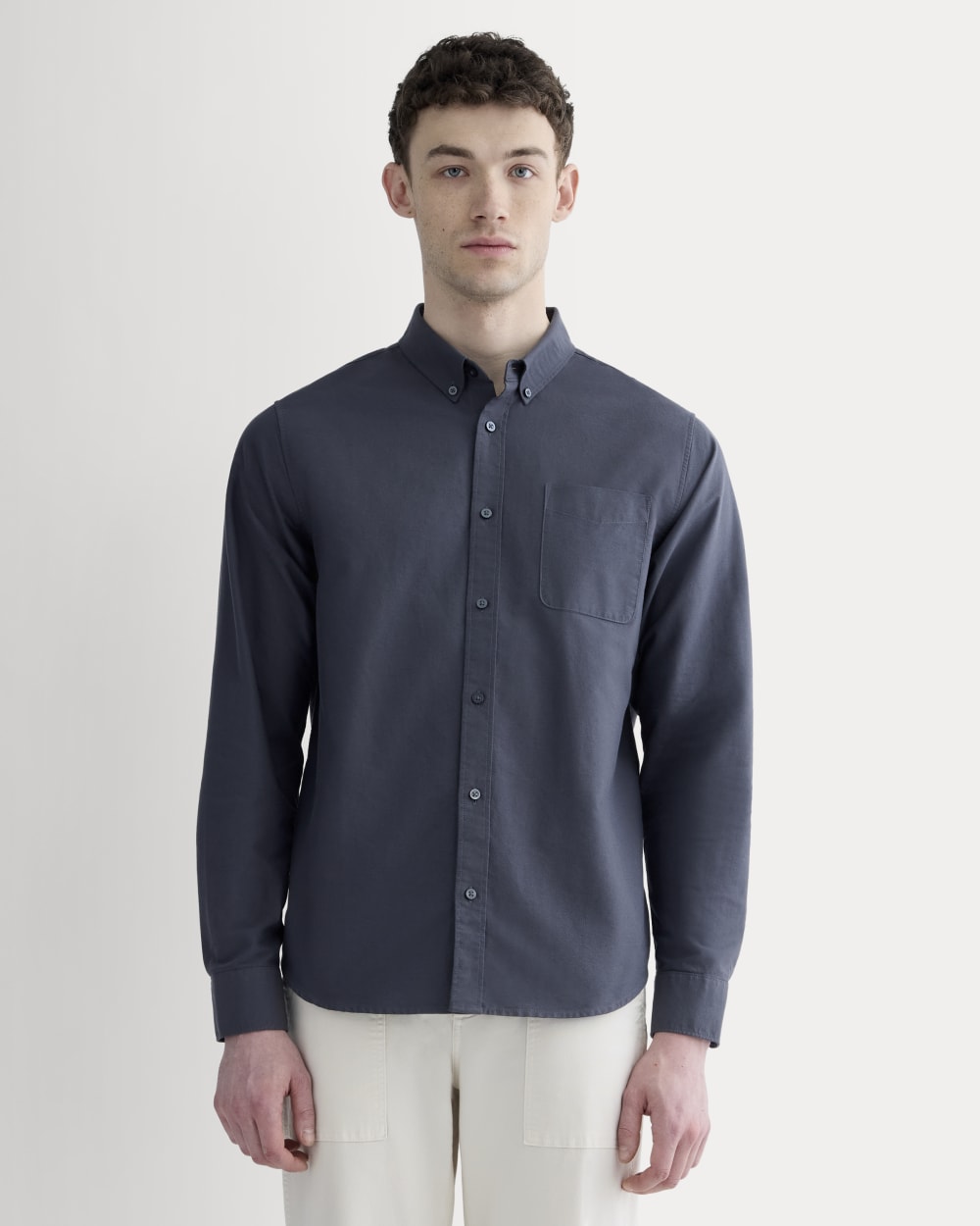 The Classic Oxford Shirt | Slate Grey | Tall