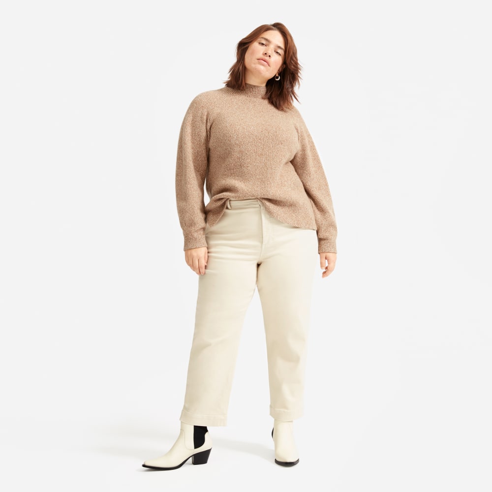 The Straight-Leg Crop | Sandstone | Regular