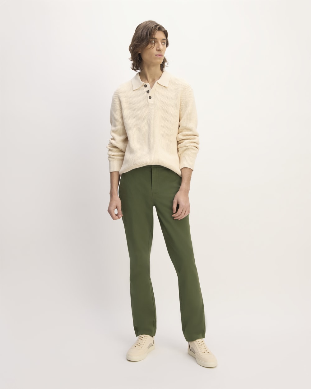 The Performance Chino | Uniform | Deep Moss Green | Slim