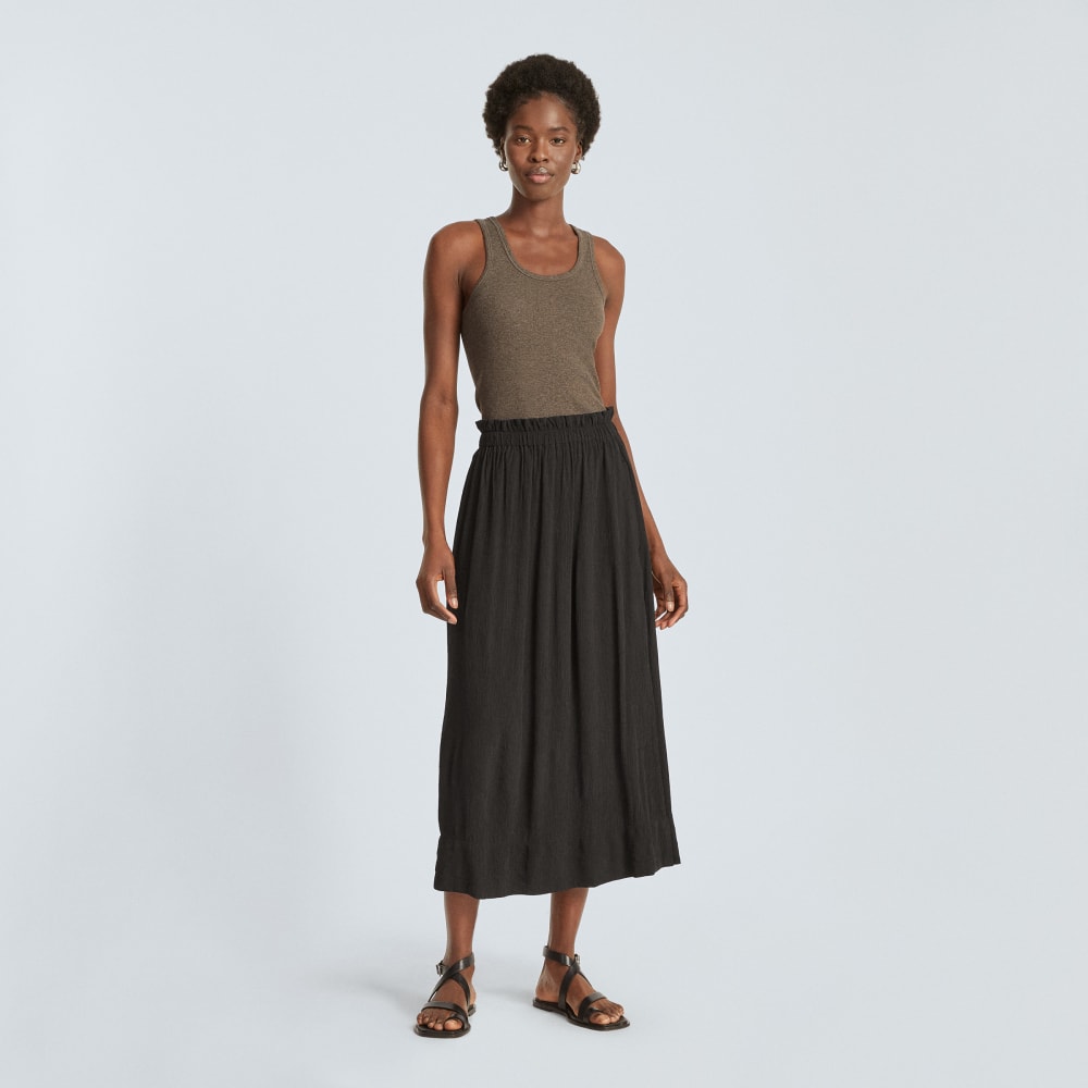 The Naia??Ripple Skirt | Black - Image 5