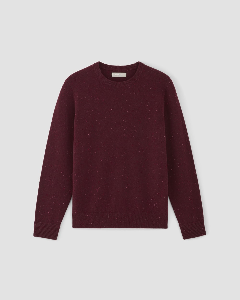 The Cashmere Crew | Burgundy Donegal - Image 2