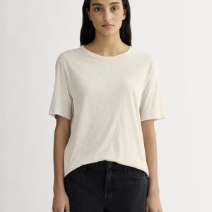 The Air Tee | Heathered Oat