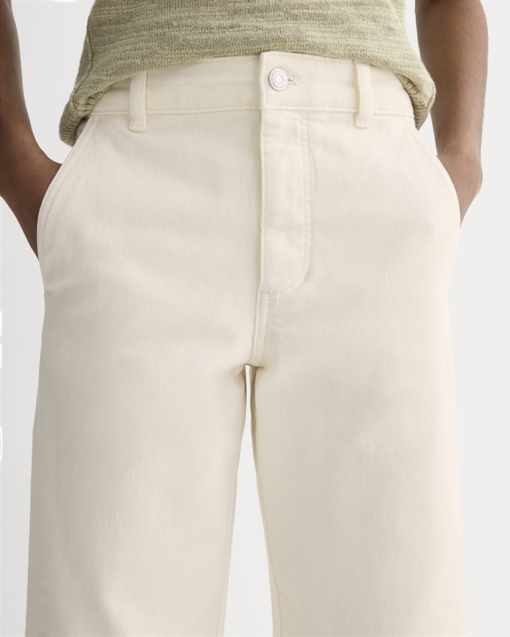 The Utility Straight-Leg Pant | Bone | 28.5 Inseam - Image 5