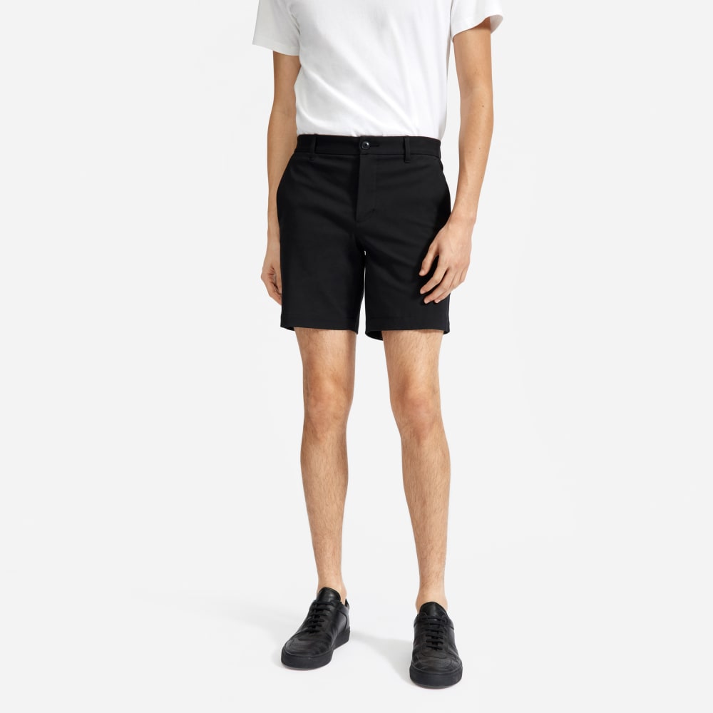 The 7 Slim-Fit Performance Chino Short | Black - Image 2