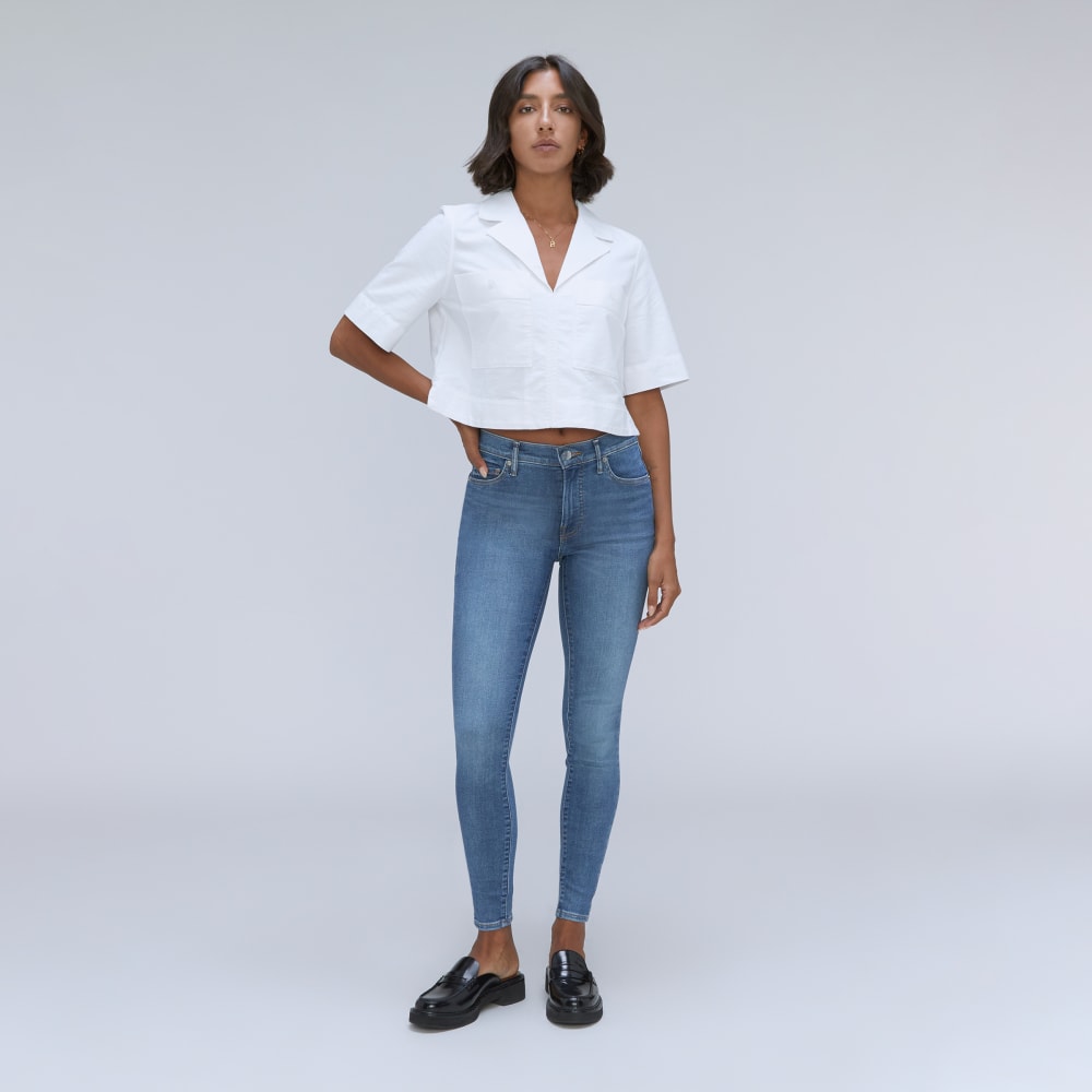 The Mid-Rise Skinny Stretch Jean | Atlantic Wash - Image 6