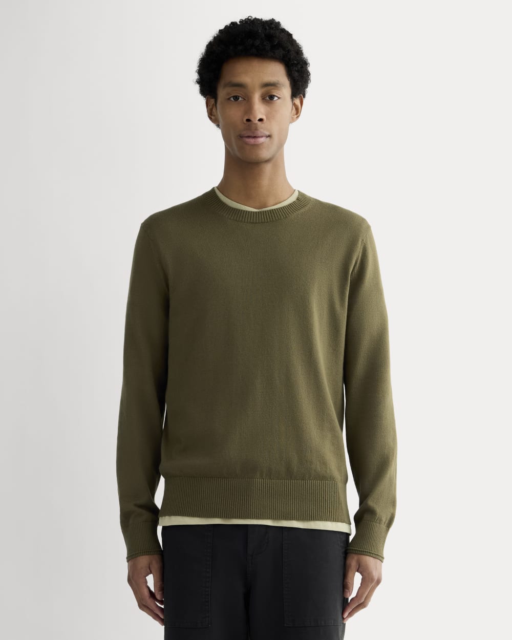 The No-Sweat Sweater | Uniform | Olive