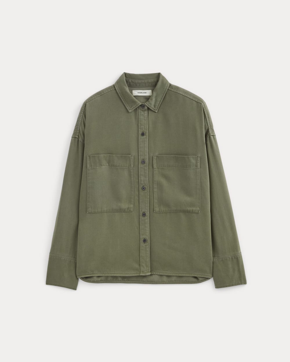 The Boxy Overshirt in Buttersoft | Kalamata - Image 2