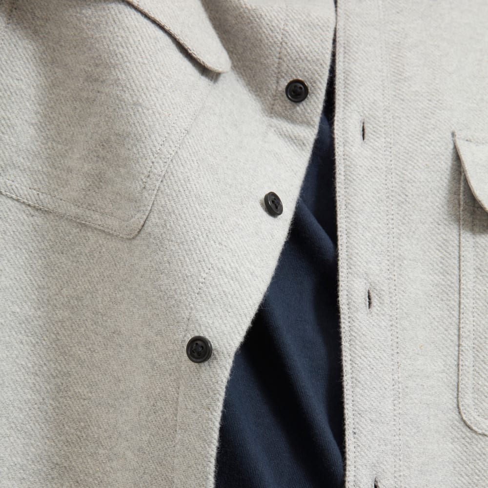 The Heavyweight Overshirt | Uniform | Heathered Grey - Image 3