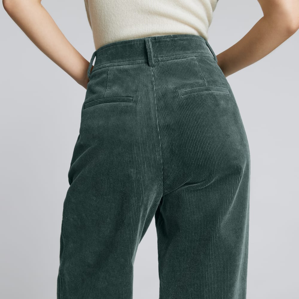 The Corduroy Way-High® Drape Pant | Evergreen - Image 5